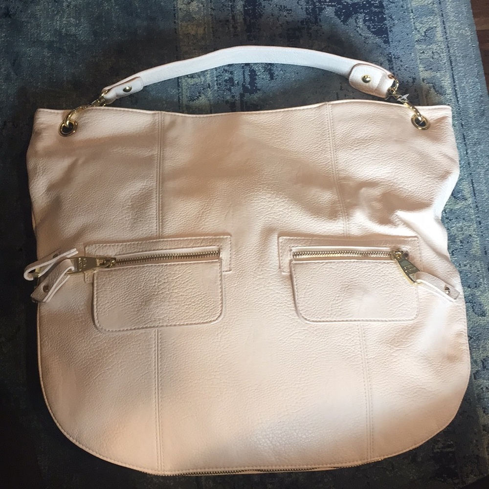 NTW STEVE MADDEN CREAM TOTE - Picture 2 of 7